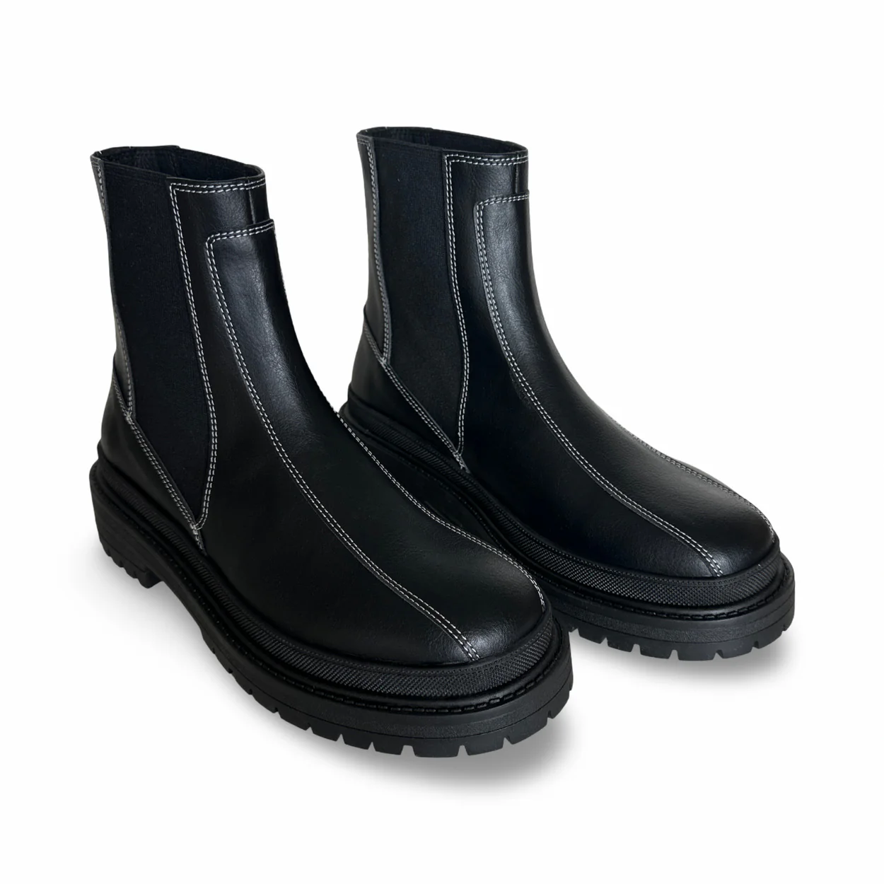 Botas Chelsea Vegan Abril Preto - Image 3