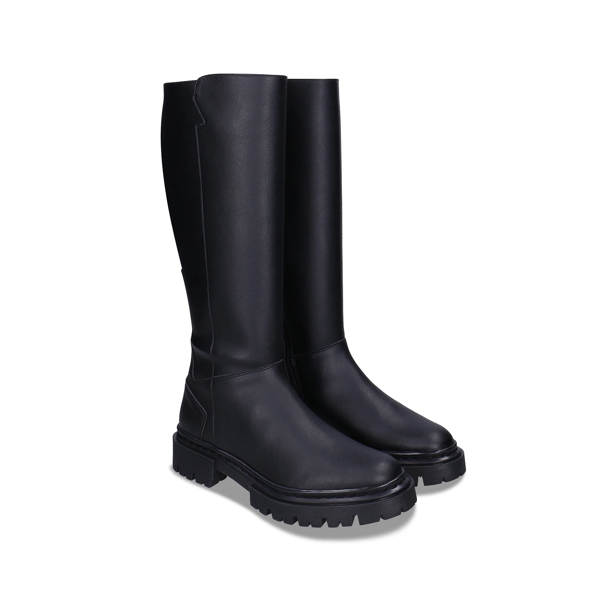 Botas Altas Vegan para Mulher Aurora Preto - Image 3