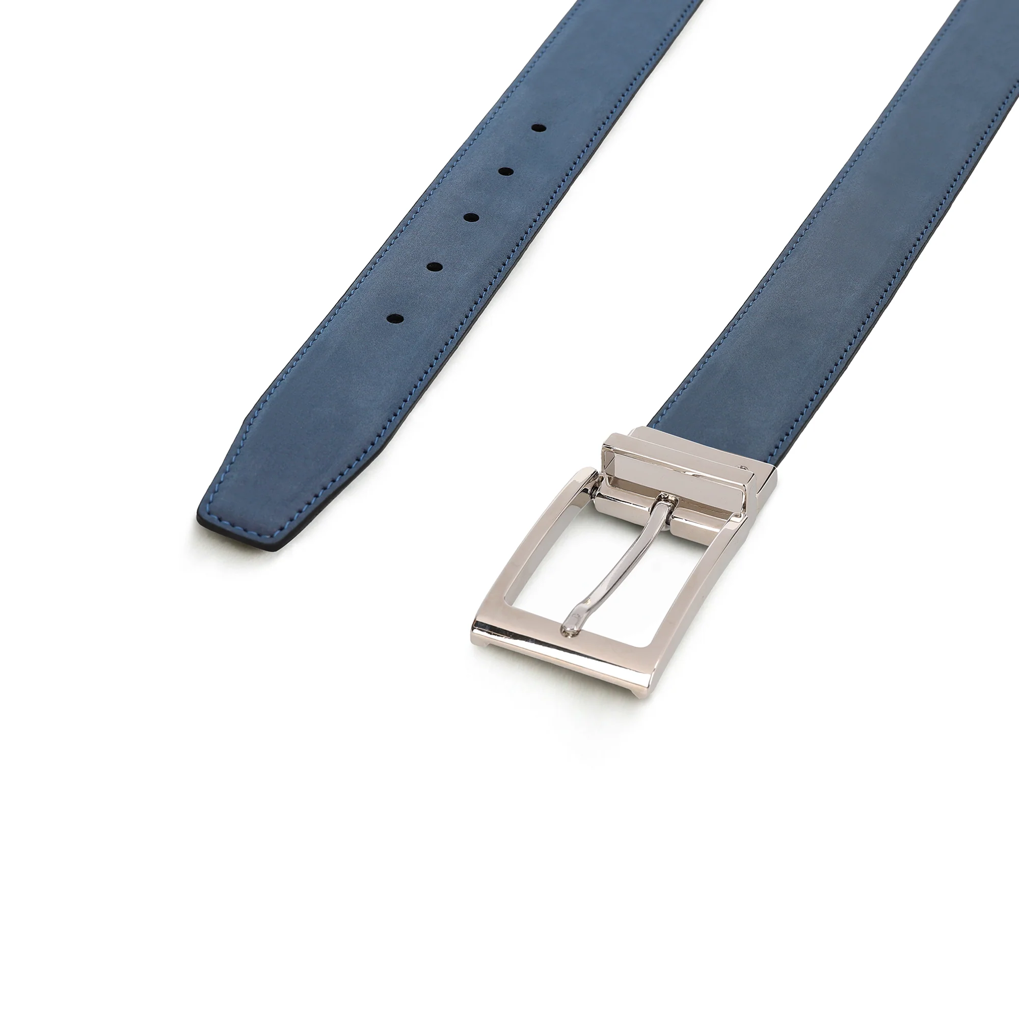 Cinto Vegan Reversível para Homem Tarrés Bege/Azul - Image 4