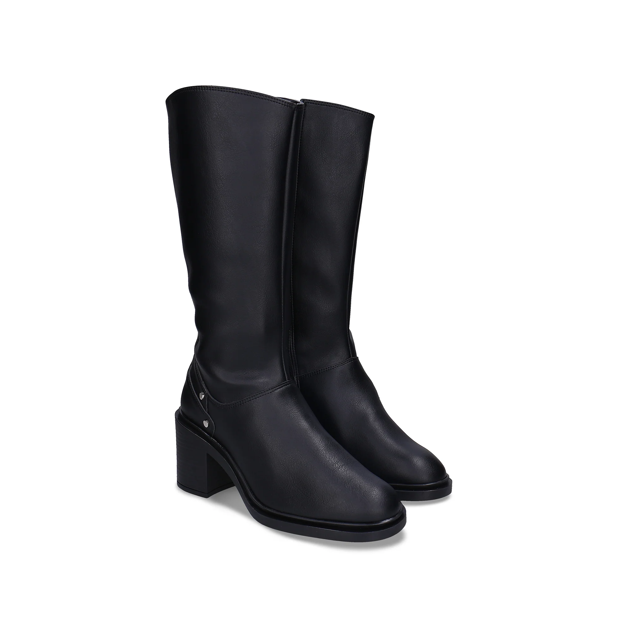 Botas Altas Vegan para Mulher Betia Preto - Image 4