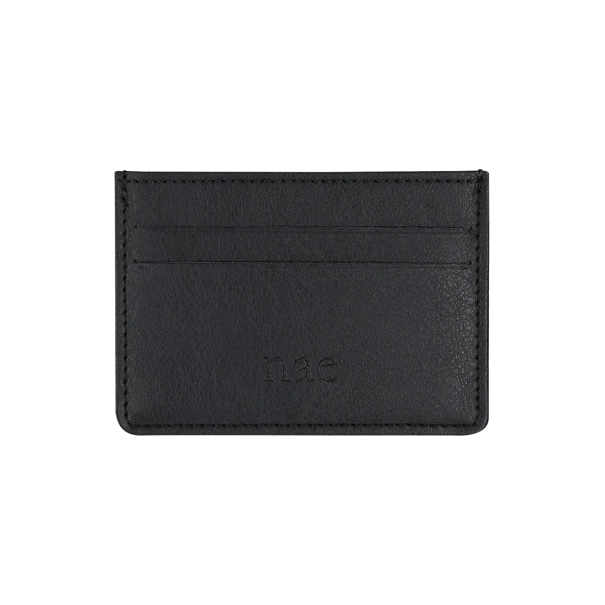 Porta-cartões Vegan para Homem Breda Preto