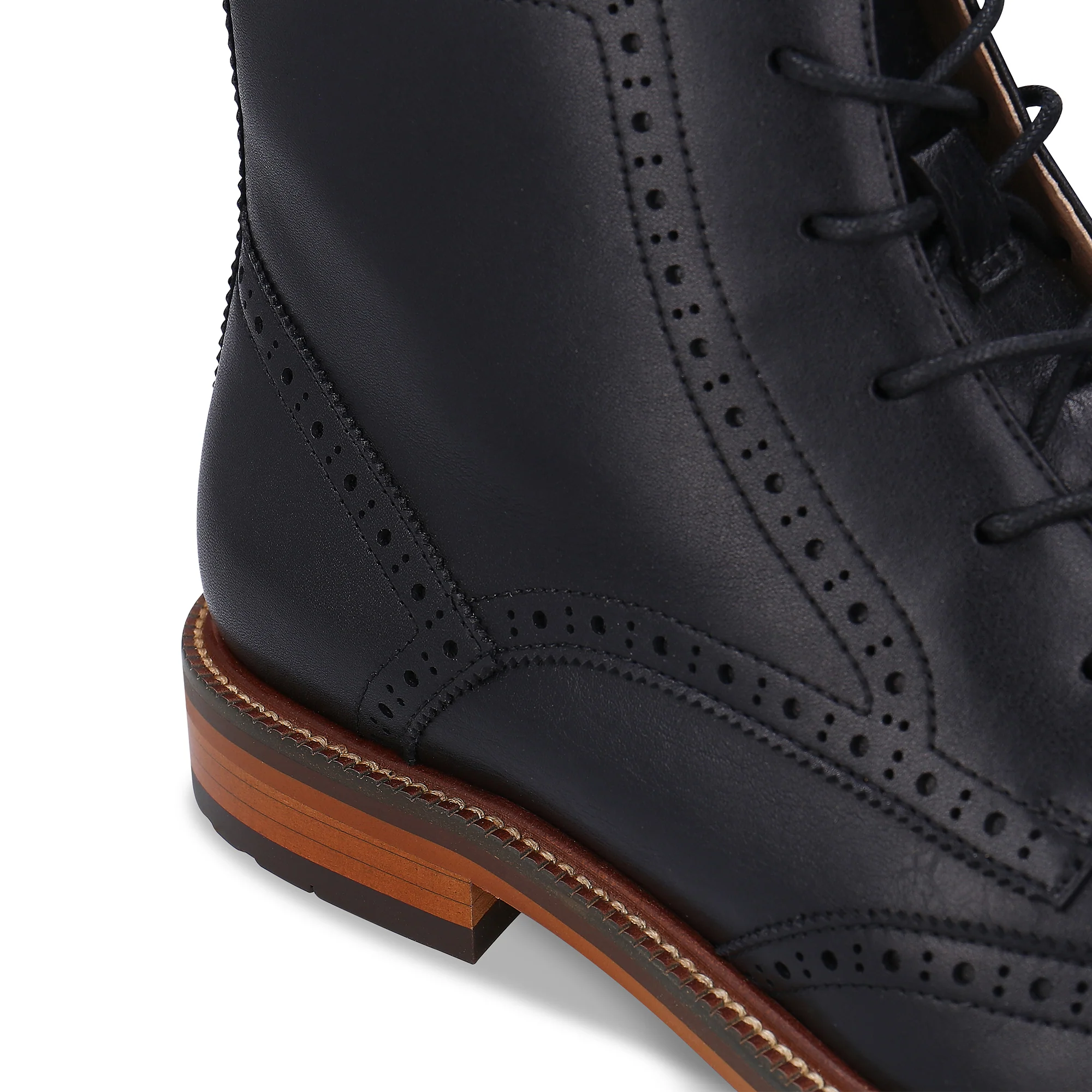 Botins Vegan com Atacadores para Homem Chase Preto - Image 4