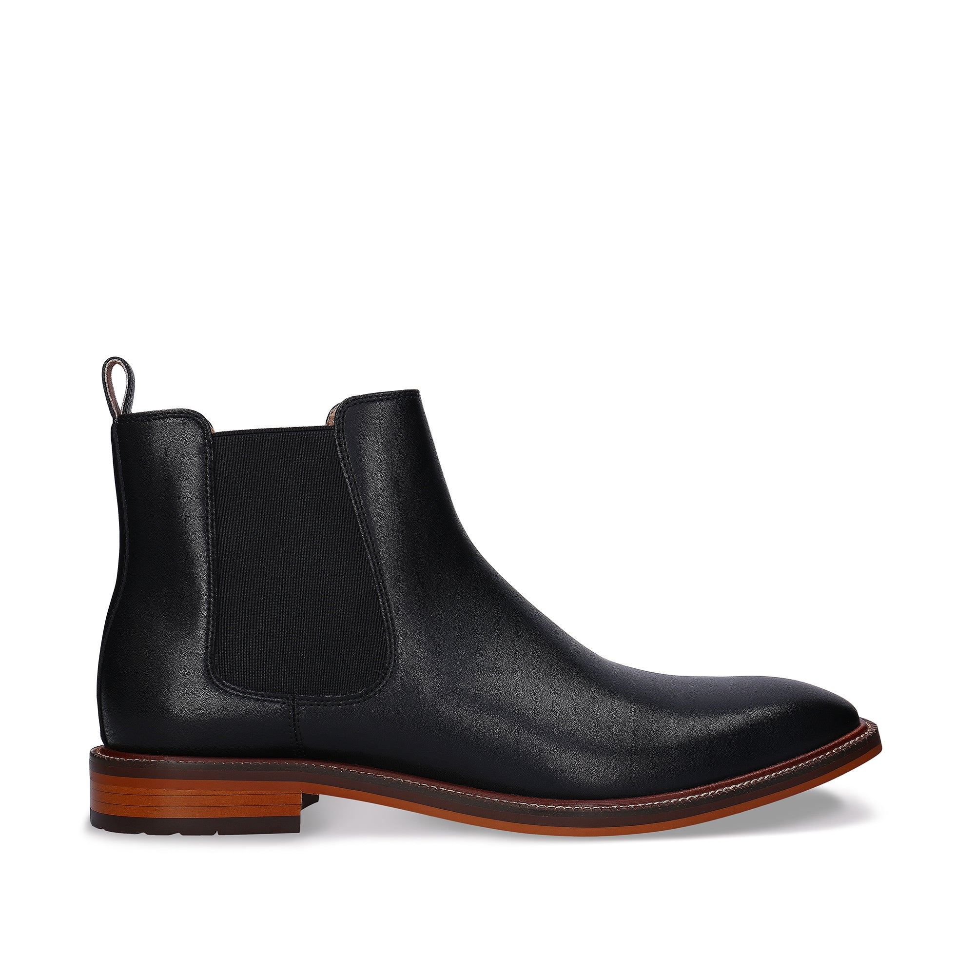 Botins Chelsea Vegan para Homem Duncan Preto