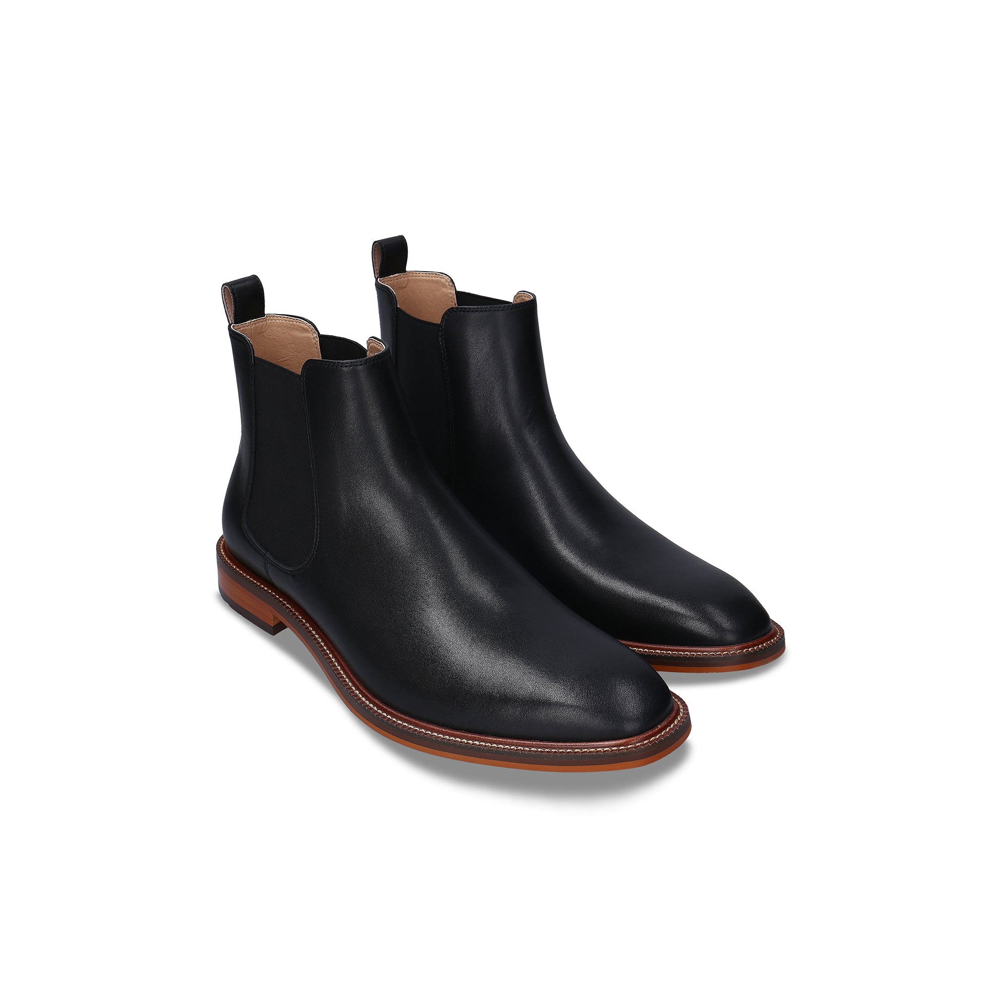 Botins Chelsea Vegan para Homem Duncan Preto - Image 3