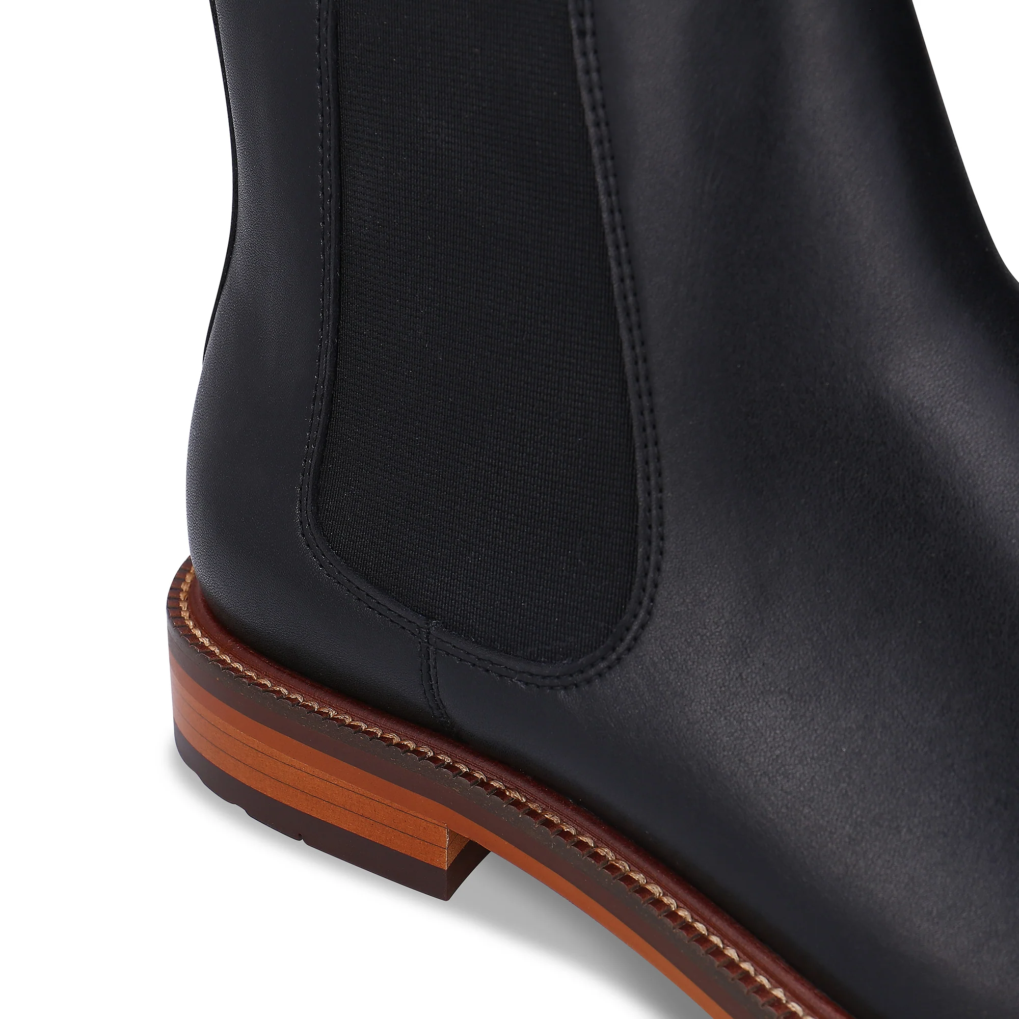 Botins Chelsea Vegan para Homem Duncan Preto - Image 5