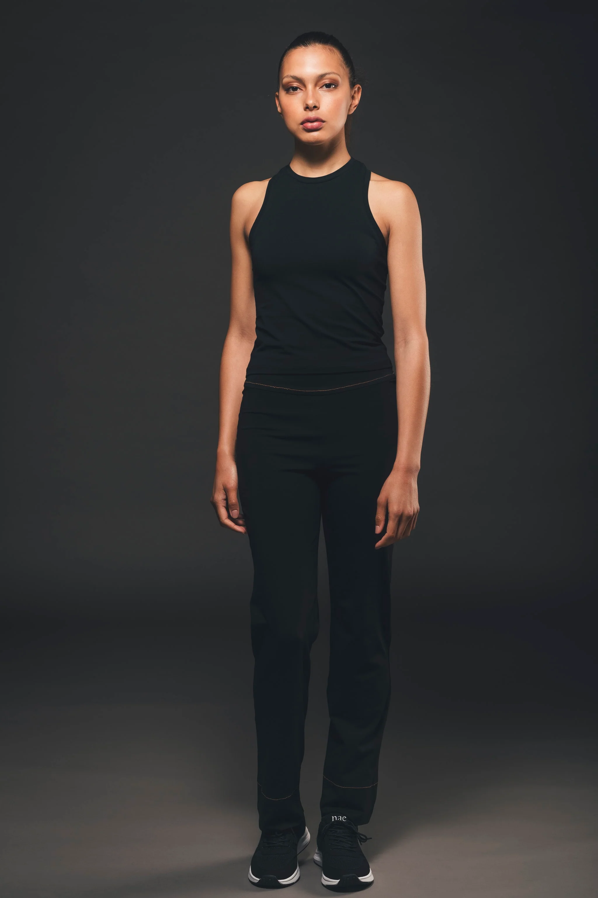 Top de Alças em Algodão Orgânico Preto - Eliza - Image 3