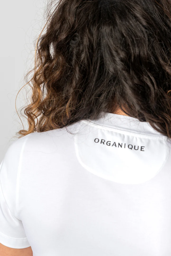 T-Shirt Branca com Gola Redonda - Elowen - Image 4