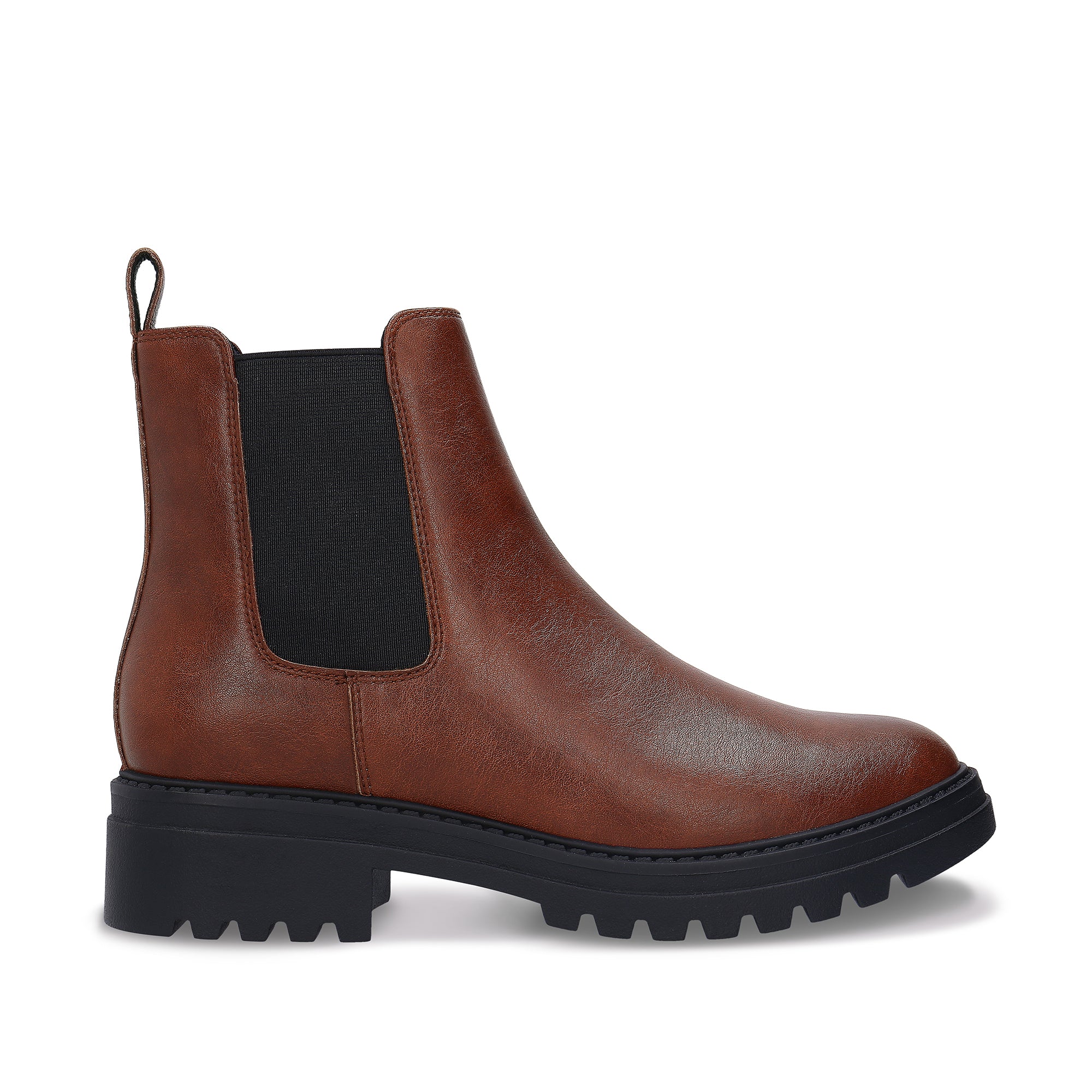 Botins Chelsea Vegan para Mulher Evie Castanho