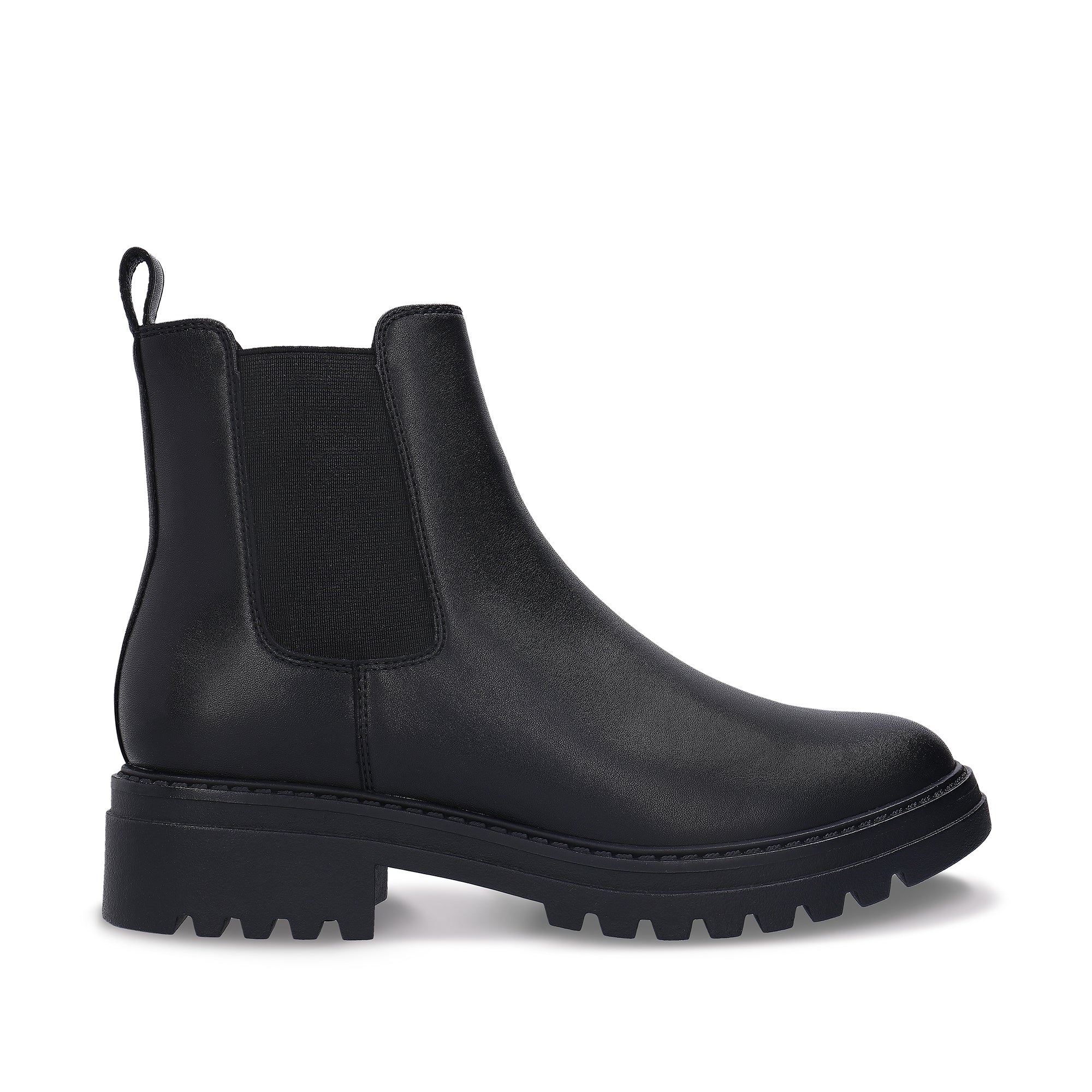 Botins Chelsea Vegan para Mulher Evie Preto