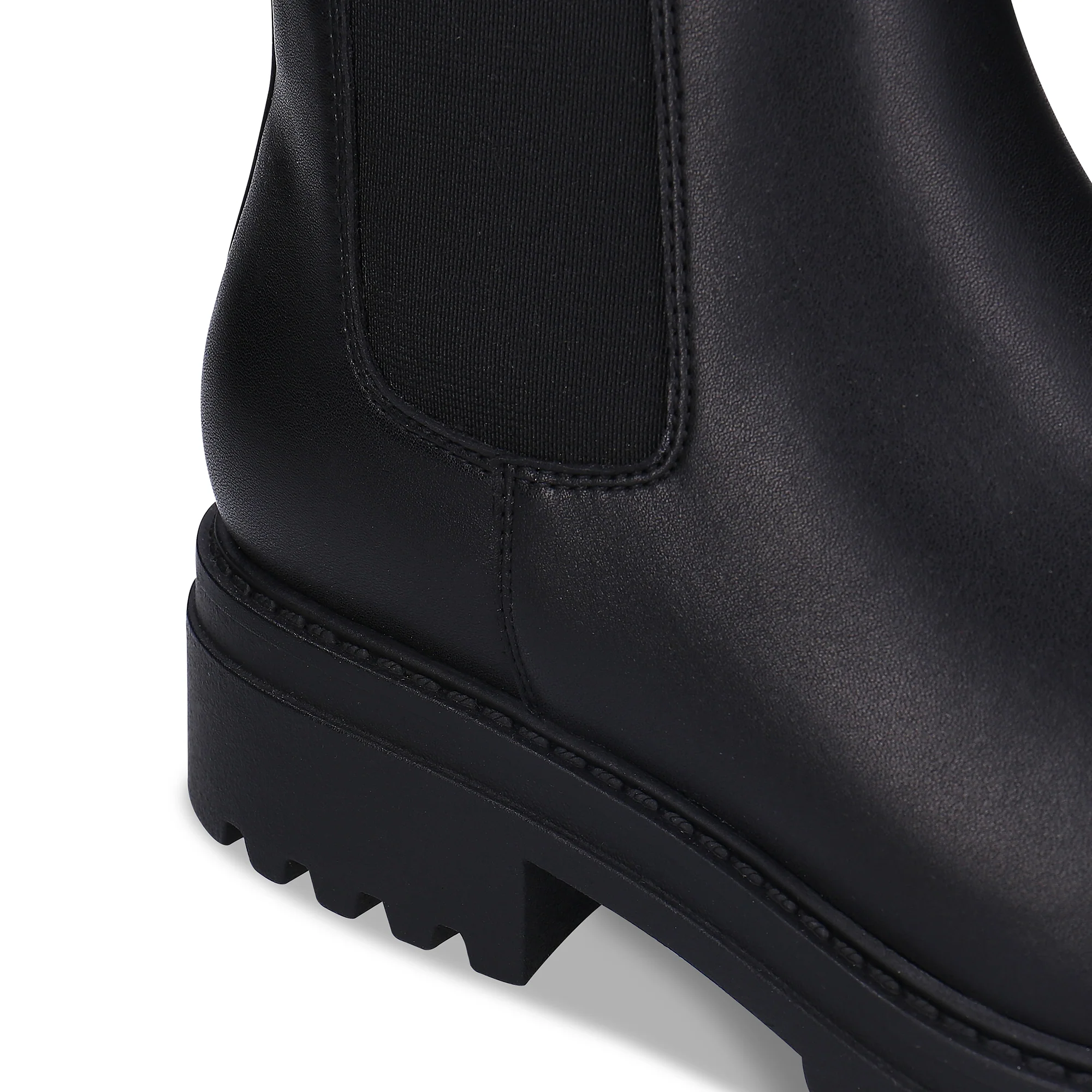 Botins Chelsea Vegan para Mulher Evie Preto - Image 5