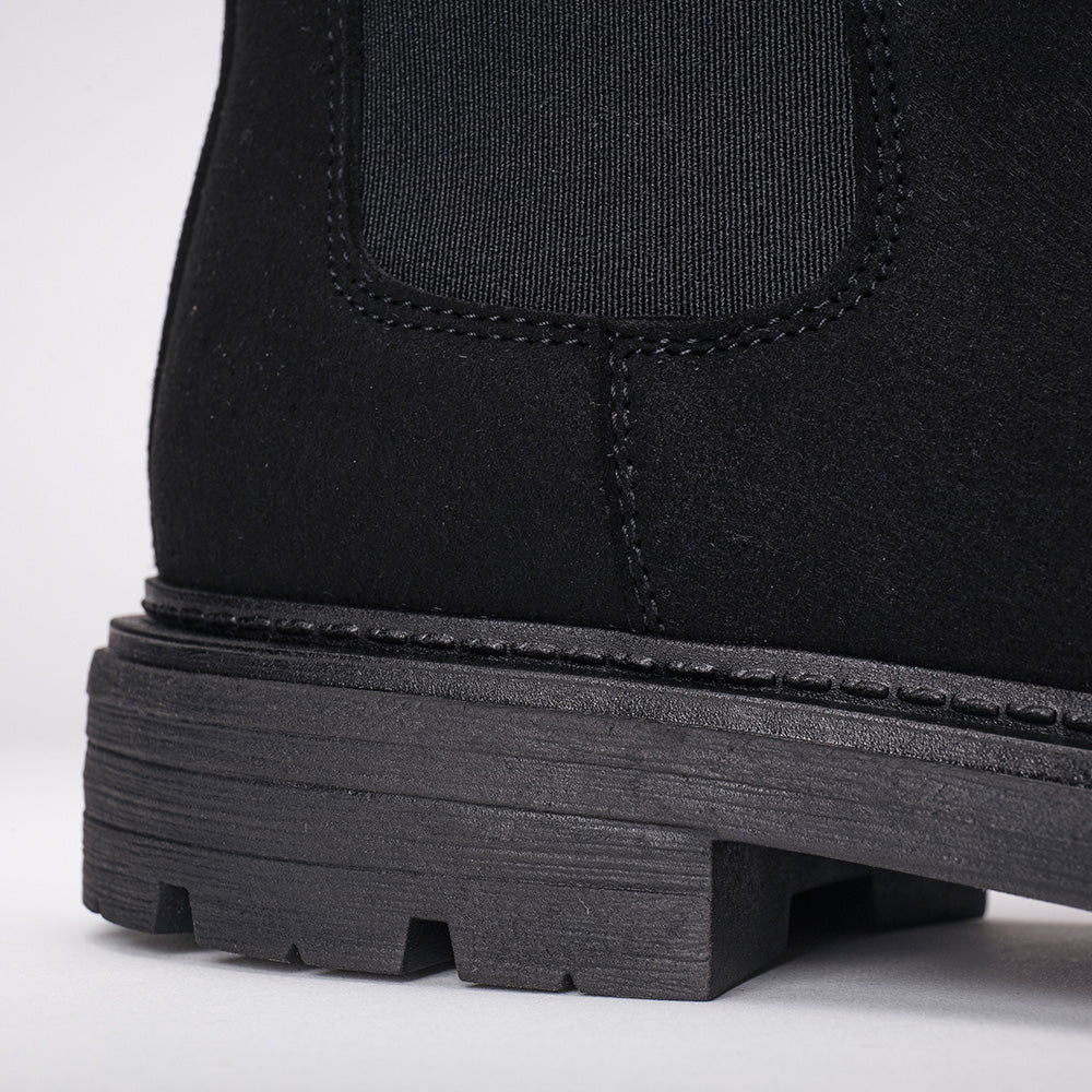 Botins Chelsea Vegan para Homem Faber Preto - Image 4