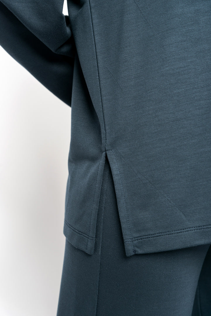 Sweatshirt em TENCEL™ Lyocell Azul - Florence - Image 3