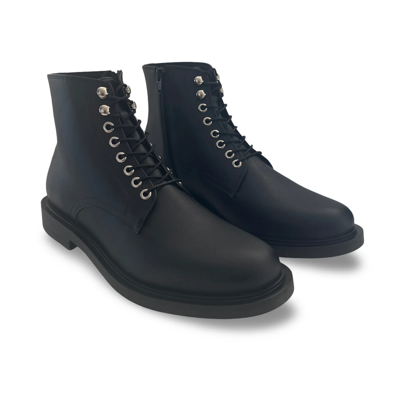 Botins Vegan com Atacadores para Homem Jules Preto - Image 3