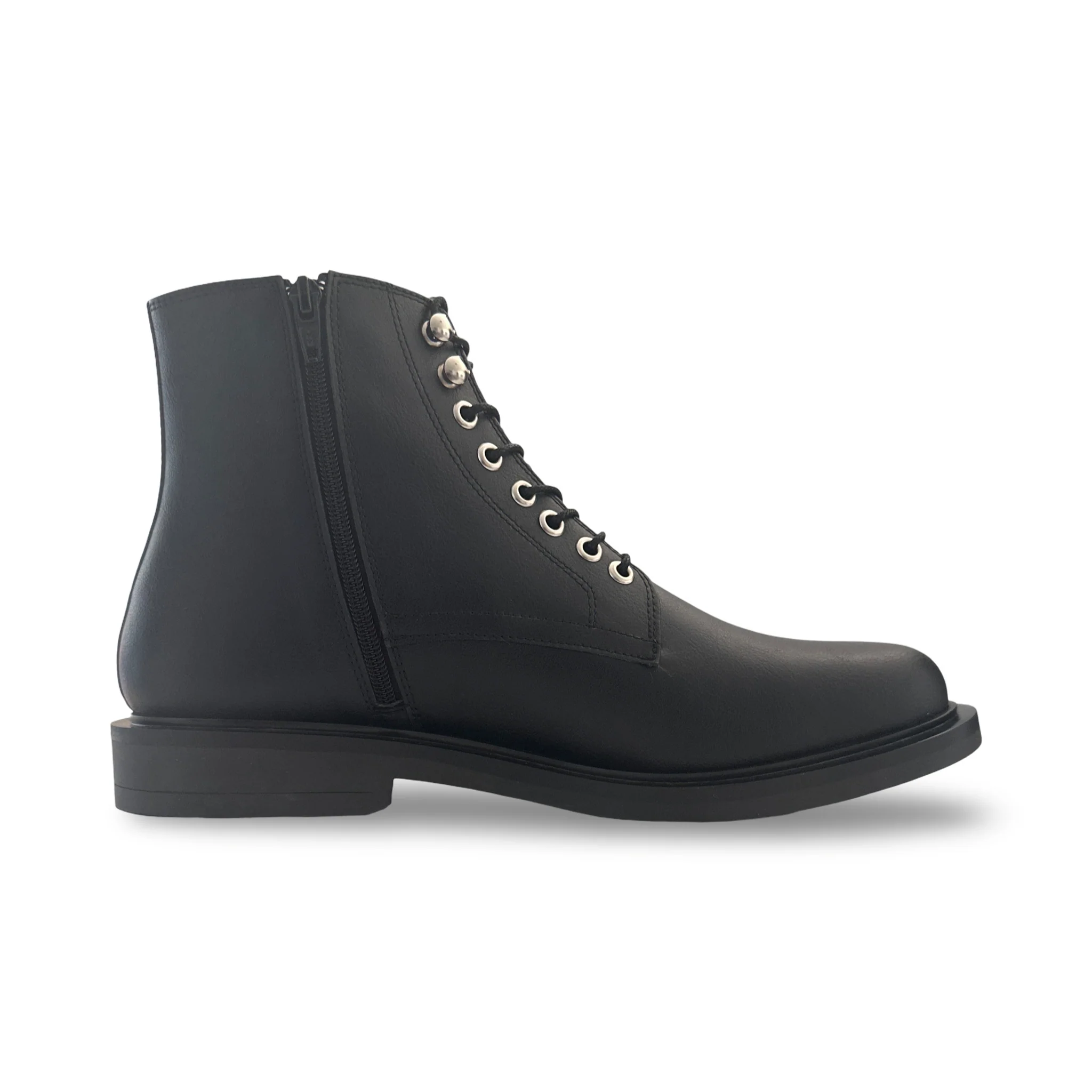 Botins Vegan com Atacadores para Homem Jules Preto - Image 5
