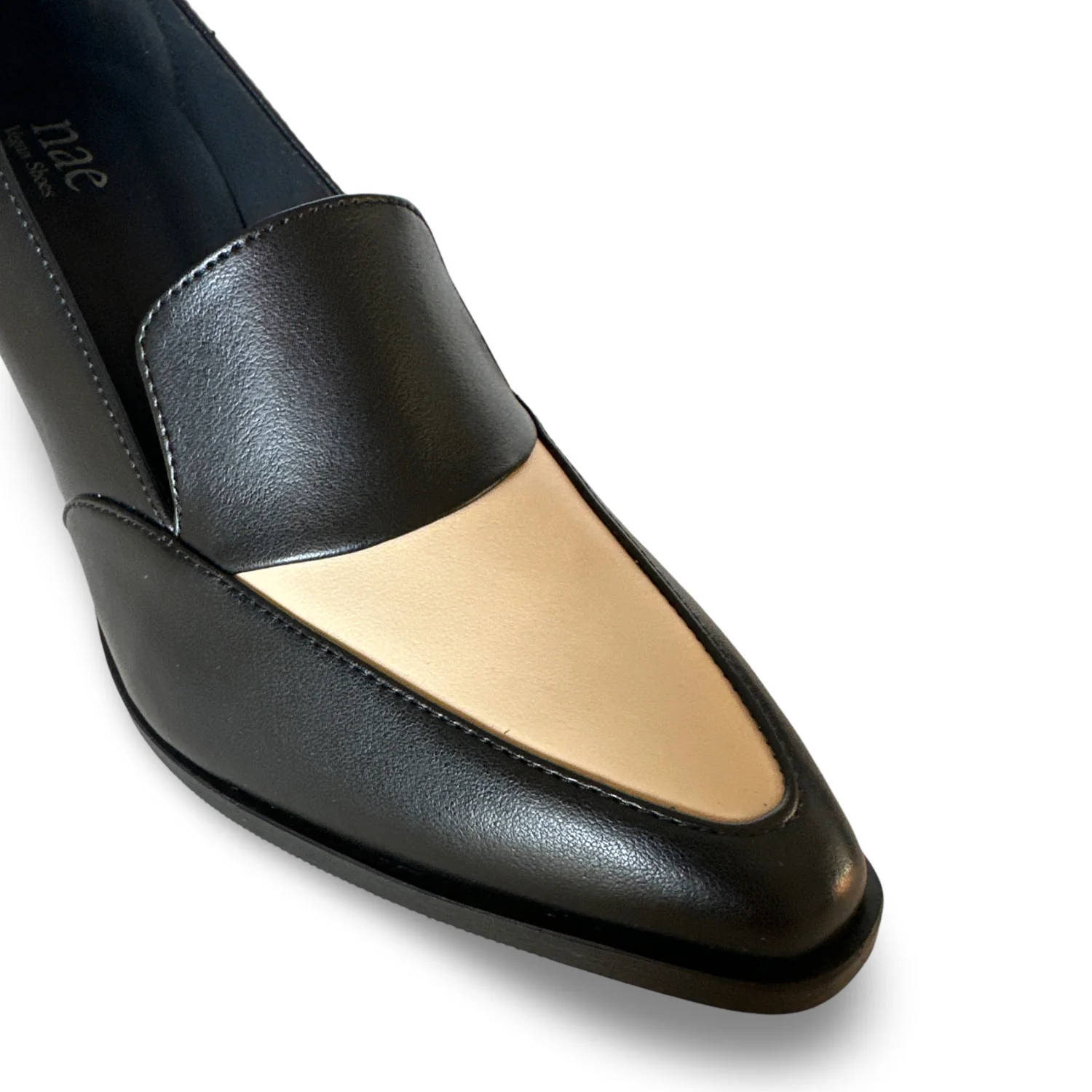 Sapatos Vegan de Salto em AppleSkin® para Mulher Julia Preto - Image 5