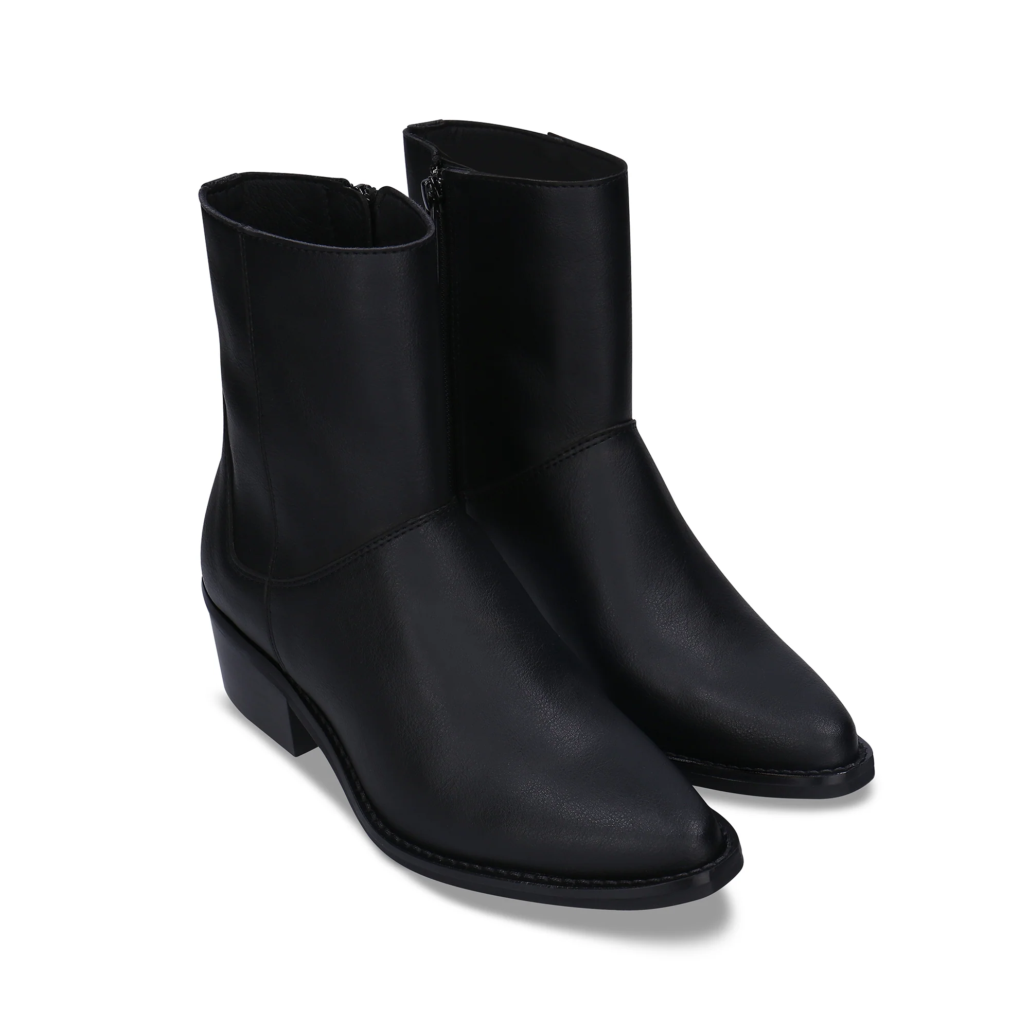 Botins Western Vegan para Mulher Kella Preto - Image 3
