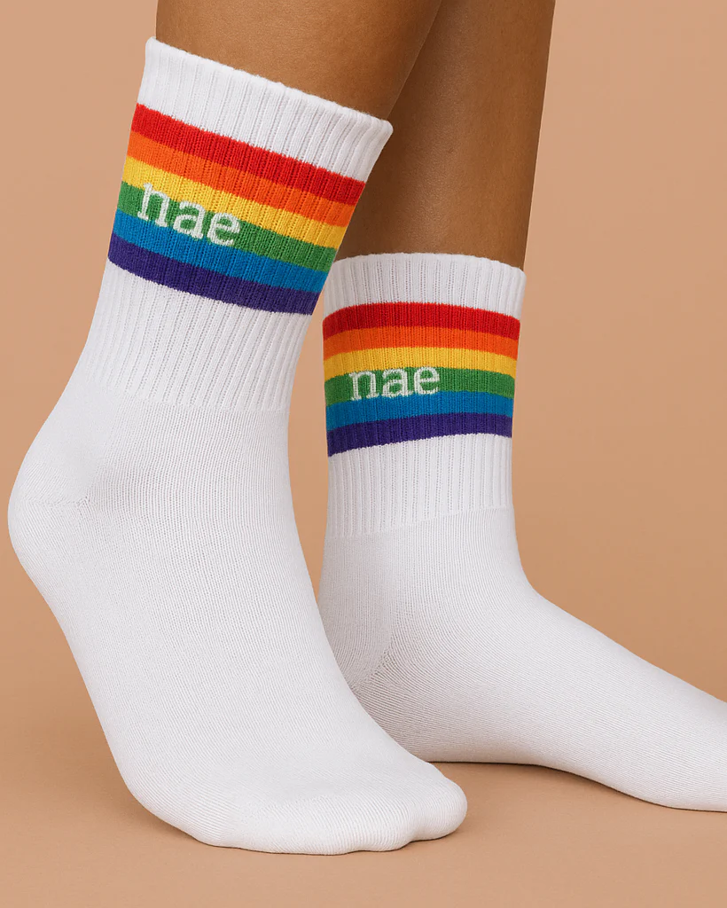 Meia Pride Branca