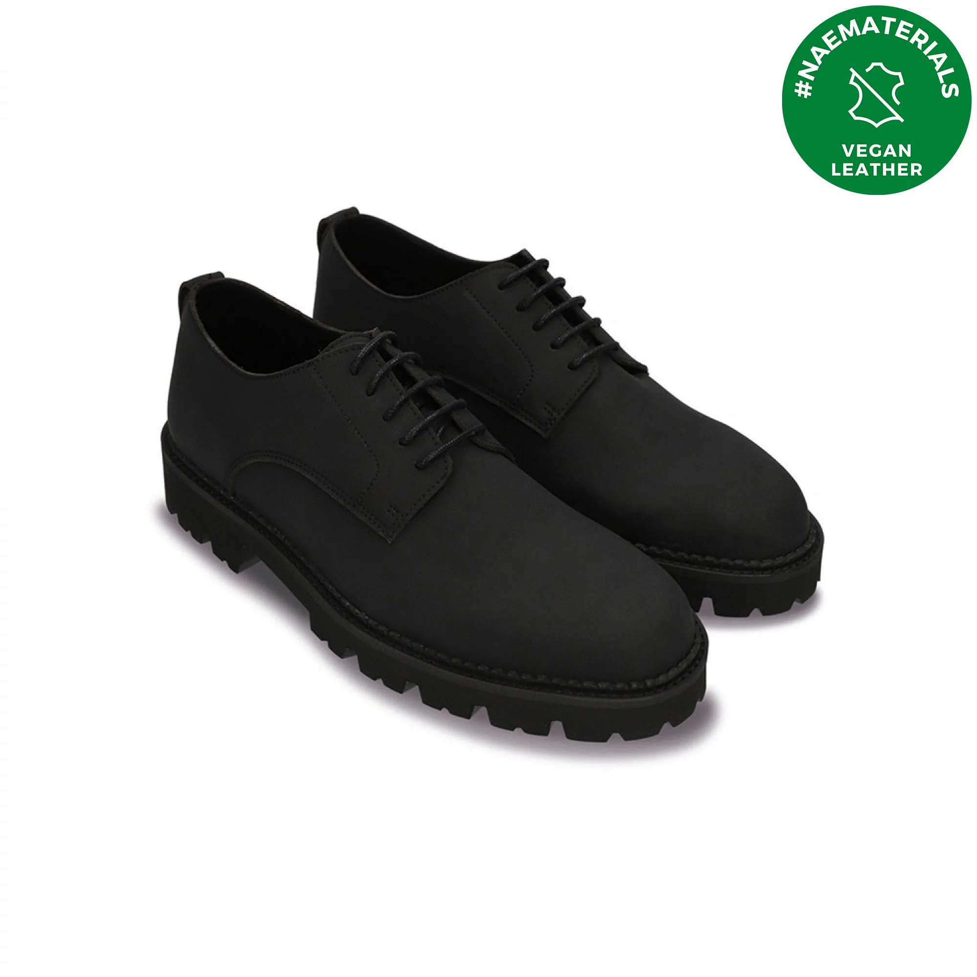 Sapatos Derby Vegan para Homem Adrien Cinzento - Image 3