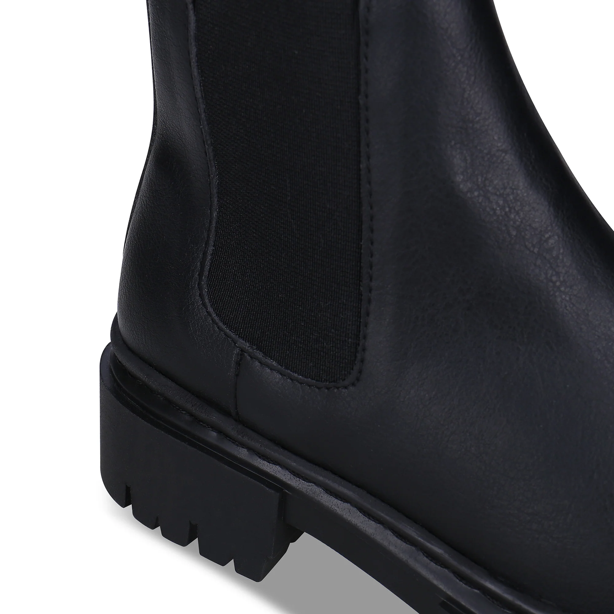 Botas Chelsea Vegan para Mulher Molly Preto - Image 4